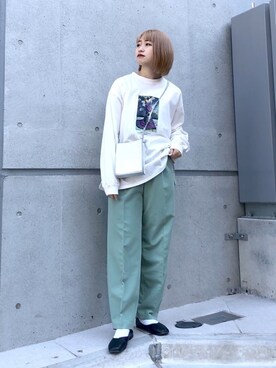 moeさん（レディース・158cm）の春コーディネート