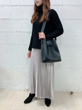 fifthスタッフさん（レディース・150cm）の冬コーディネート