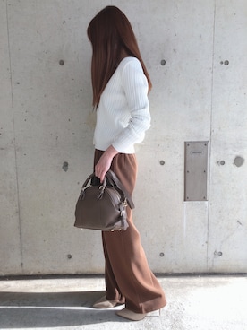 fifthスタッフさん(レディース・150cm)の冬コーディネート