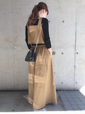 「fifth（フィフス）のアイテム（ワンピース/ドレス）」を使った、fifthスタッフさん（レディース・150cm）の春コーディネート