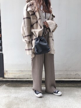 「fifth（フィフス）のアイテム（ジャケット/アウター）」を使った、fifthスタッフさん（レディース・150cm）の春コーディネート