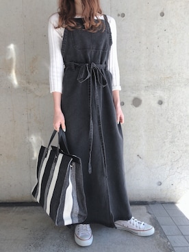 fifthスタッフさん（レディース・150cm）の春コーディネート