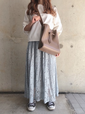 fifthスタッフさん（レディース・150cm）の春コーディネート