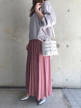 fifthスタッフさん（レディース・150cm）の春コーディネート