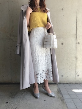 fifthスタッフさん(レディース・150cm)の春コーディネート