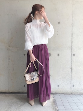 fifthスタッフさん（レディース・150cm）の春コーディネート