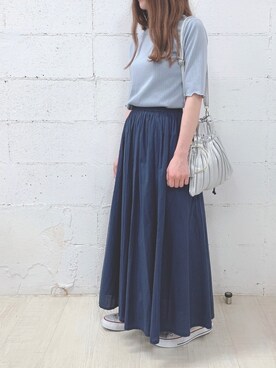 fifthスタッフさん（レディース・150cm）の春コーディネート