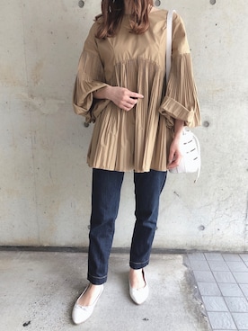 fifthスタッフさん（レディース・150cm）の春コーディネート