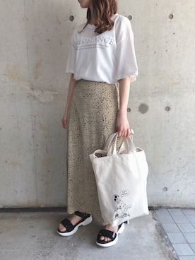 fifthスタッフさん（レディース・150cm）の春コーディネート