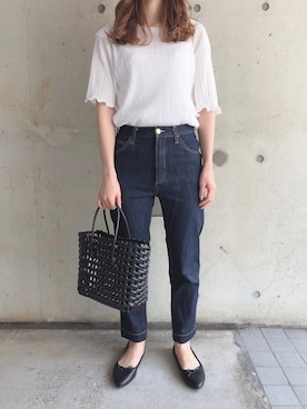 fifthスタッフさん（レディース・150cm）の夏コーディネート