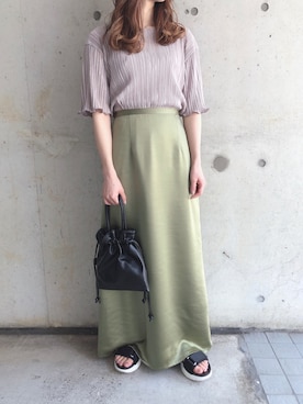 fifthスタッフさん（レディース・150cm）の夏コーディネート