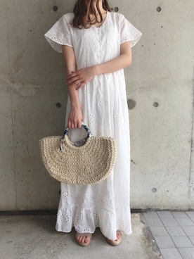 fifthスタッフさん（レディース・150cm）の夏コーディネート