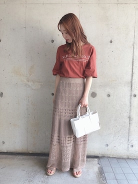 fifthスタッフさん（レディース・150cm）の春コーディネート