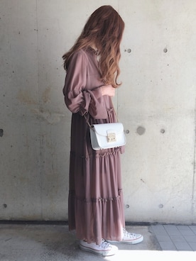 fifthスタッフさん(レディース・150cm)の春コーディネート