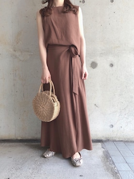 「fifth」｜fifthスタッフさん（レディース・150cm）の夏コーディネート