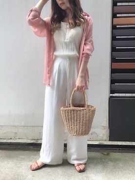 fifthスタッフさん（レディース・150cm）の夏コーディネート