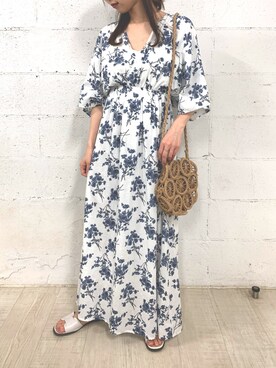 fifthスタッフさん(レディース・150cm)の夏コーディネート