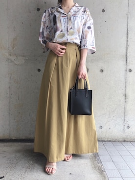 fifthスタッフさん（レディース・150cm）の夏コーディネート