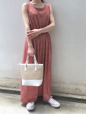 「fifth」｜fifthスタッフさん（レディース・150cm）の夏コーディネート