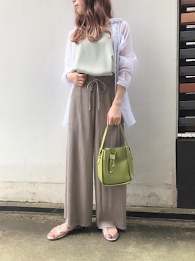 fifthスタッフさん（レディース・150cm）の夏コーディネート