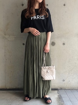 fifthスタッフさん(レディース・150cm)の秋コーディネート