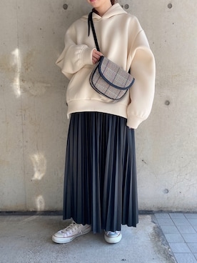 fifthスタッフさん（レディース・150cm）の秋コーディネート