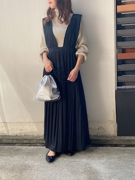 fifthスタッフさん(レディース・150cm)の秋コーディネート