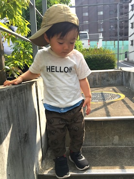 HIKARI☆さん（キッズ・90cm）の春コーディネート