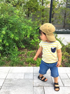 HIKARI☆さん(キッズ・90cm)の夏コーディネート