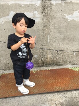 HIKARI☆さん(キッズ・90cm)の秋コーディネート