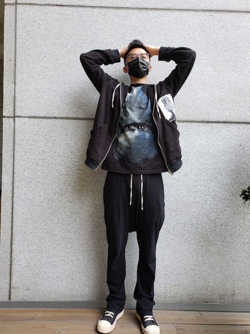 モッズコート リックオウエンス DRKSHDW by RICK OWENS コート＆ブルゾン | モッズコート ブラック