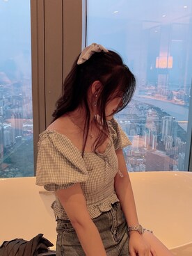 「ribbon」｜StereoLiz-aha-さん（レディース・156cm）の夏コーディネート