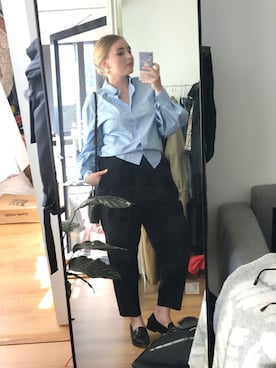 「MNG by Mango（-）のアイテム」を使った、Paulaさん（レディース・170cm）の夏コーディネート