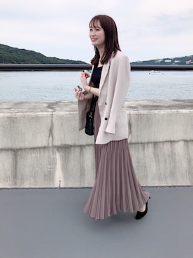 村瀬真弓さんのコーディネート