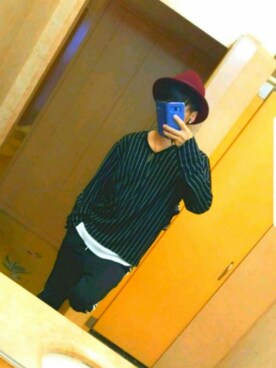「アイテム（その他パンツ）」を使った、みれさん（メンズ・170cm）の秋コーディネート