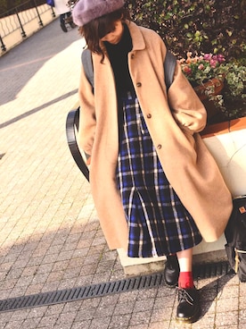 「フユコーデ」｜「アイテム（ジャンパースカート）」を使った、だも。さん（レディース・154cm）の夏コーディネート