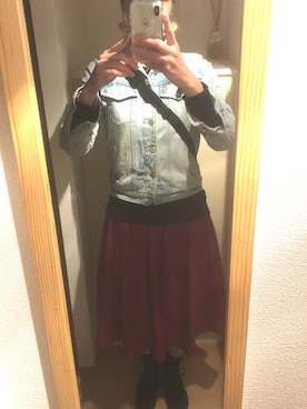 「イブ」｜Red Bullさん（レディース・168cm）の冬コーディネート