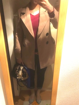 「Sariah（サリア）のアイテム」を使った、Red Bullさん（レディース・168cm）の春コーディネート