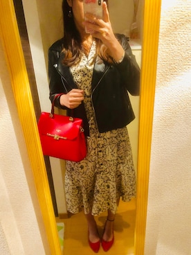 「antic rag（アンティックラグ）のアイテム」を使った、Red Bullさん（レディース・168cm）の春コーディネート