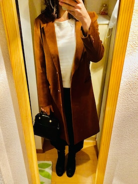 「EGOIST（エゴイスト）のアイテム（その他アウター）」を使った、Red Bullさん（レディース・171cm）の春コーディネート