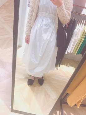 「Handmade（ハンドメイド）のアイテム（ブルゾン）」を使った、あやかさん（レディース・160cm）の夏コーディネート