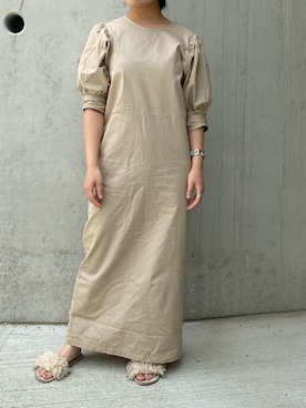 「DOLCE&GABBANA（ドルチェアンドガッバーナ）のアイテム（アナログ腕時計）」を使った、こち。さん（レディース・149cm）の夏コーディネート