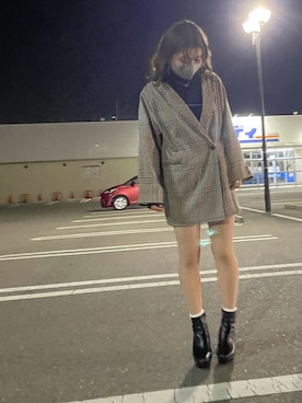 こち。さん(レディース・149cm)の冬コーディネート