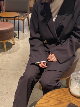 こち。さん（レディース・149cm）の冬コーディネート