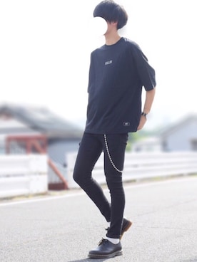 「HARUSAKU CC」｜アスカさん（メンズ・180cm）の夏コーディネート