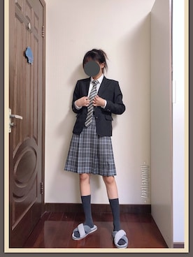 「JK」｜「アイテム（その他）」を使った、aluさん（レディース・162cm）の冬コーディネート