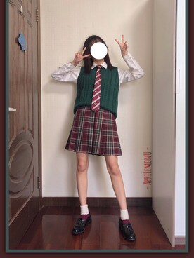 「JK」｜「アイテム（その他）」を使った、aluさん（レディース・162cm）の春コーディネート