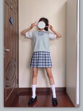 「JK」｜「アイテム（その他）」を使った、aluさん（レディース・163cm）の夏コーディネート