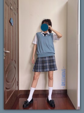 「JK」｜「アイテム（その他）」を使った、aluさん（レディース・162cm）の夏コーディネート