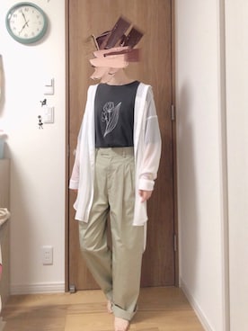   tomomiさん（レディース・163cm）の夏コーディネート